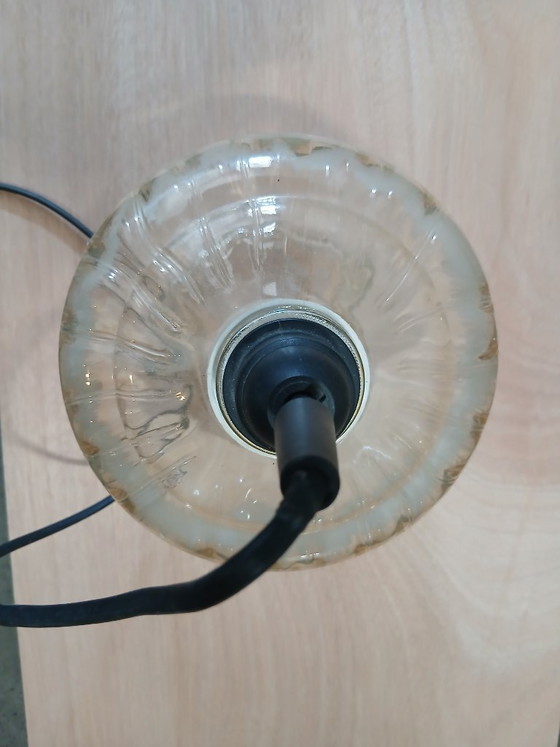 Image 1 of vintage lampenkappen glas jaren '50