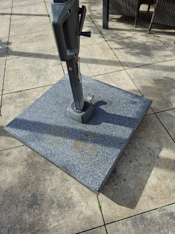 Ombrellone a Braccio con Base – Mobili da giardino, Metal, Stone (photo 5 of 5)