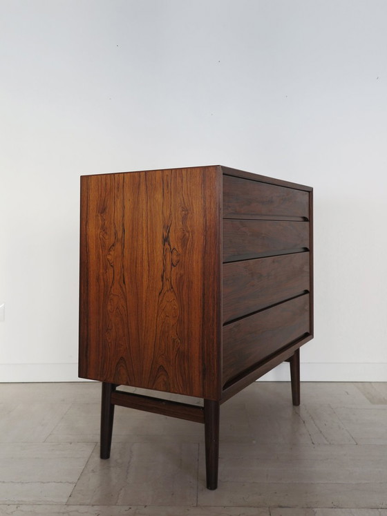 Cassettiera Mid-Century in legno scuro, Danimarca, anni '60 – Cassettiere, Mid Century Modern (photo 2 of 14)