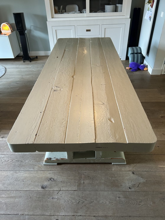 Image 1 of Piet Hein Eek balkentafel in sloophout