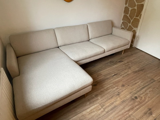 Bolia Sofa with left chaise longue, 3-5 seaters, Textile, Beige (photo 2 of 7)