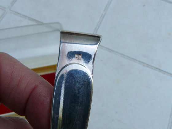 Image 1 of Pinze per zucchero o ghiaccio in argento, Christofle