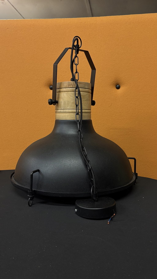 Zwart Metaal - Hanglamp Industrieel