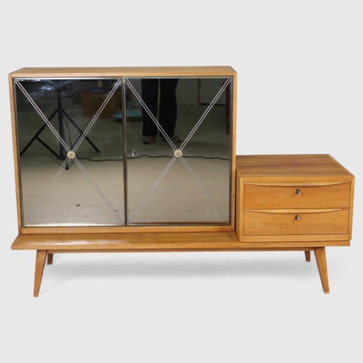 Mueble vintage para bebidas, aparador años 50