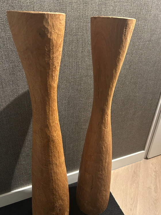 Columnas de madera talladas a mano (photo 7 of 7)