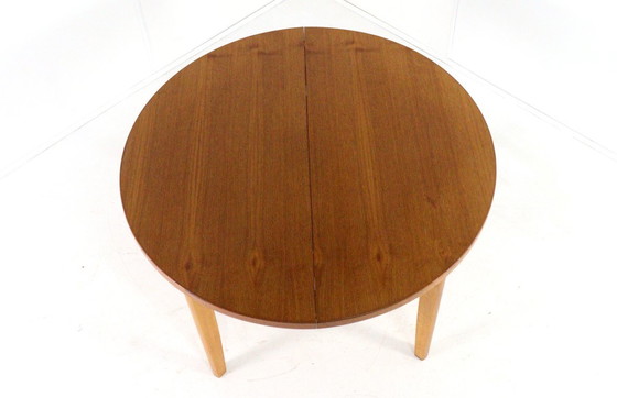 Image 1 of Round extendable dining table 'Rudolstadt' vintage