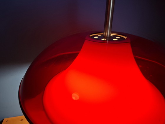 Image 1 of Large vintage space age pendant lamp Massive