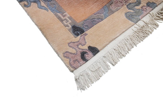 Image 1 of Origineel modern design wollen vloerkleed uit de Schotse Hooglanden, Nepal, 425 x 304 cm