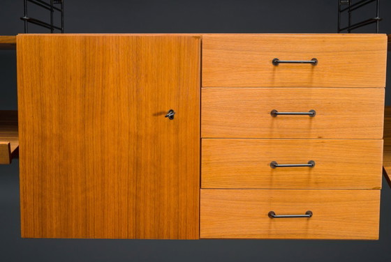 Image 1 of Sistema de estanterías Walunt de Musterring International, años 60, juego de 19