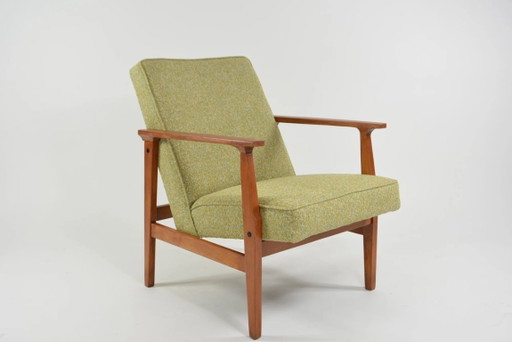 Poltrona MR, verde chiaro screziato