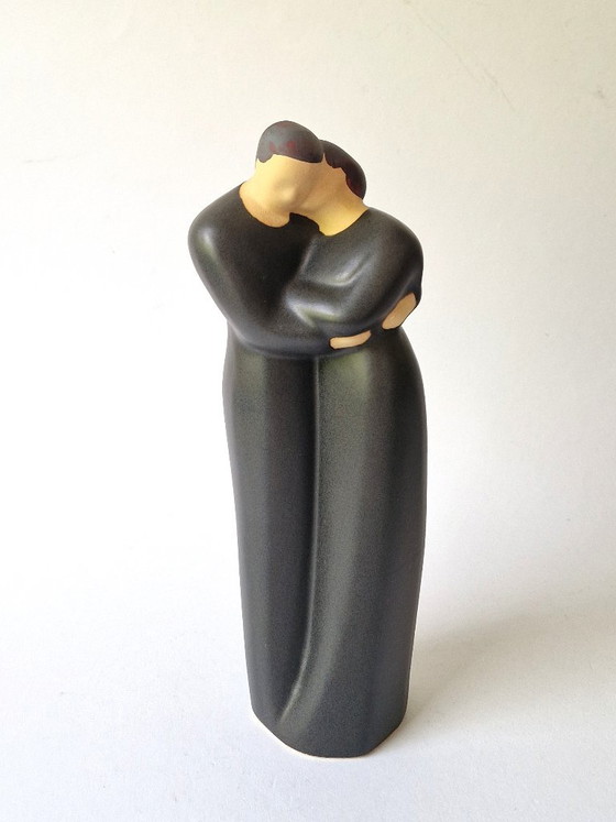 Jie Keramik Design – Lovers von Ewa Jarenskog – Signiert – Bildhauerei, Ceramic (photo 6 of 6)