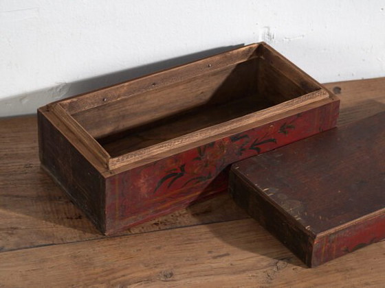 Kleiner antiker asiatischer Kasten (ca. 1900) #20 – Aufbewahrungsschrank (photo 18 of 40)