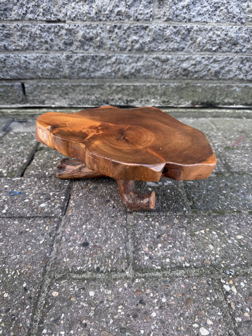 Mesa de tronco de árbol Aruba 1978