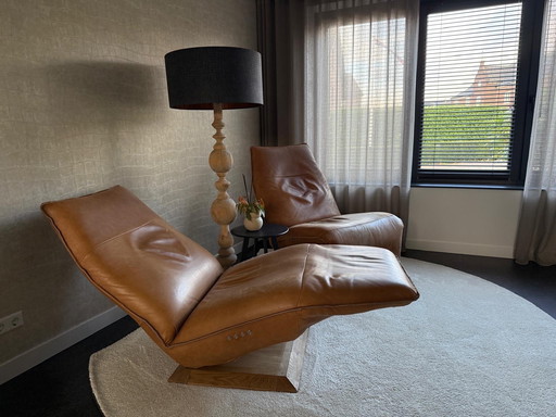 Leren relax stoelen tommy elektrisch 