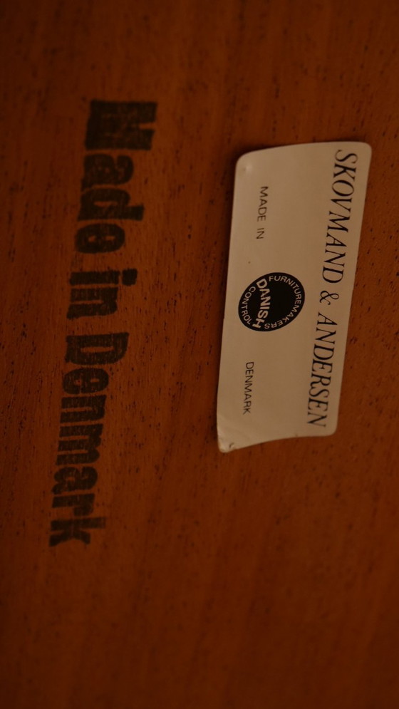 Image 1 of Tavolo da pranzo rotondo vintage | Teak | Allungabile