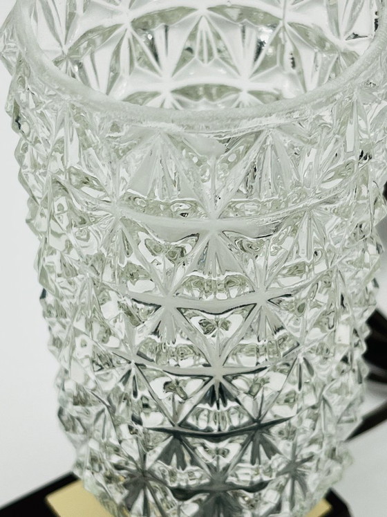 Massive bedside lamp in cut glass – Table lamps (photo 5 of 10)
