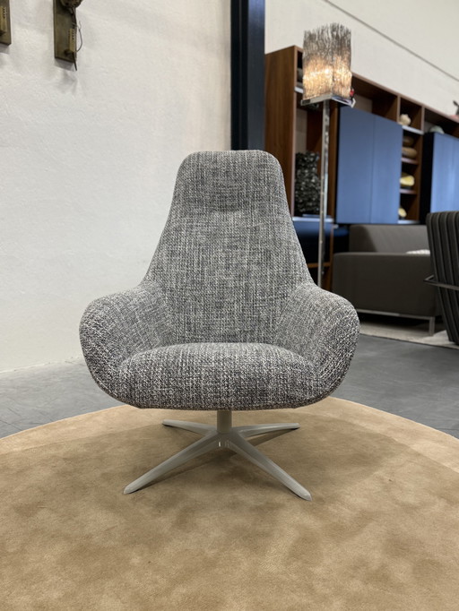 Pode Spot Two Poltroncina girevole in tessuto Migo 