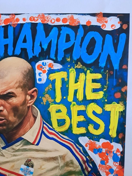 Image 1 of Enzo San Marco – Marseille Baby 2 – Hommage an Alberto Ricardo – Künstler-Leinwand