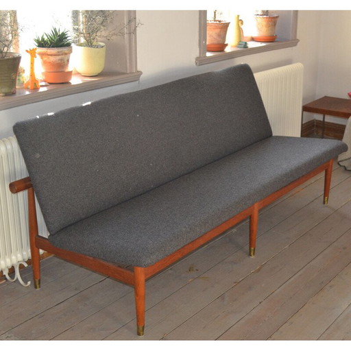 Vintage Paar 2 Sofas Modell 137 von Finn Juhl für France & Søn - 1950s