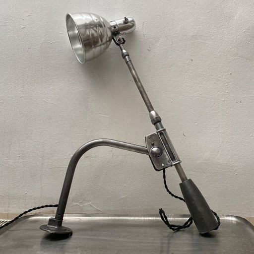 OLD SOLERE INDUSTRIAL WALL LIGHT WITH COUNTERWEIGHT