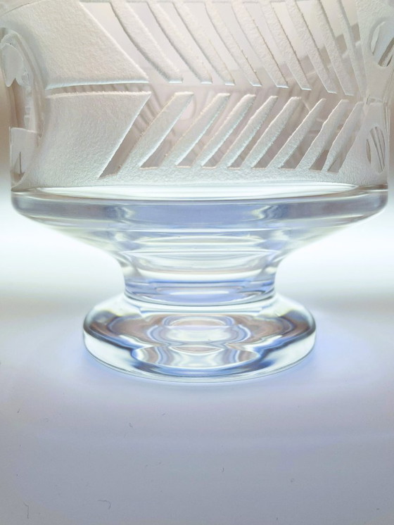 Image 1 of Rare millésime suédois- Bertil Vallien - IKAROS- grand bol des années 1960