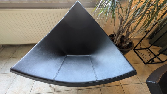Set di 2 Poltrone Vitra Coconut originali – George Nelson (2001) – Condizioni assolute perfette – Leather (photo 5 of 8)