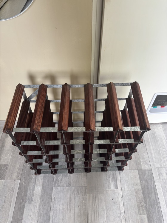 Portabottiglie vintage – Metal, Wood (photo 3 of 5)