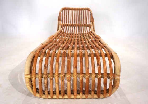 Image 1 of Tumbona de bambú, 1970