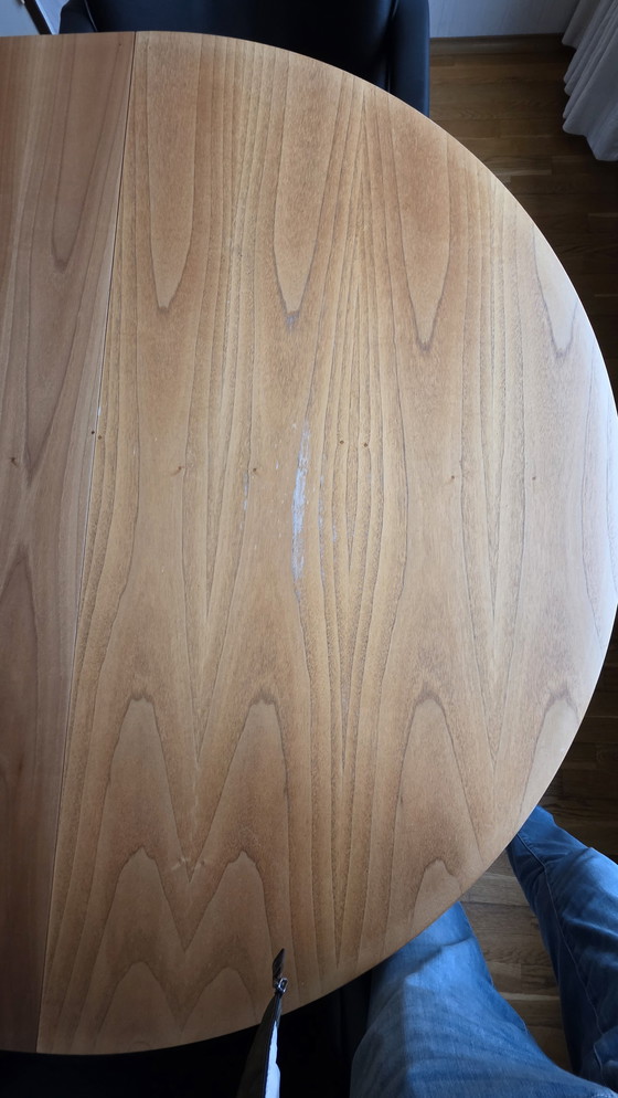 Image 1 of Leolux eettafelset incl. 4 Leolux stoelen 