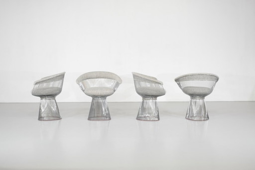 Pair of armchairs by Warren Platner for Knoll, USA, 1966