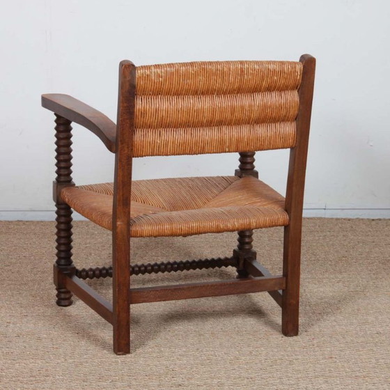 Image 1 of Paar fauteuils in de stijl van Charles Dudouyt, 1950