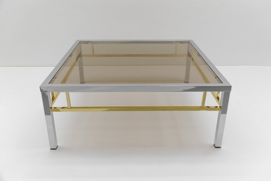 Image 1 of Square Bicolor Coffee Table, 1970s