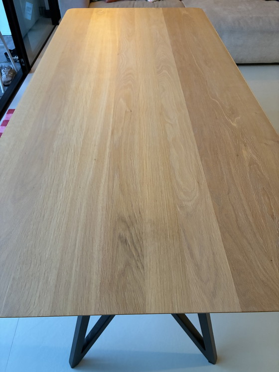 Image 1 of Studio Henk eettafel 2*90cm butterfly 