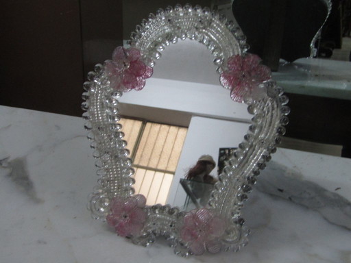 specchierina vetro murano