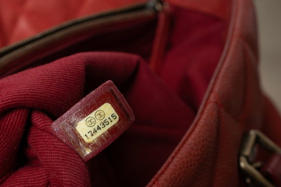 Chanel, gewatteerde portobello rode kaviaarleren tas – Schoudertassen, Calfskin (photo 14 of 18)