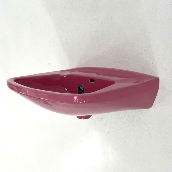 Image 1 of Lavabo rosa vintage di Keramag Keravit, anni '80