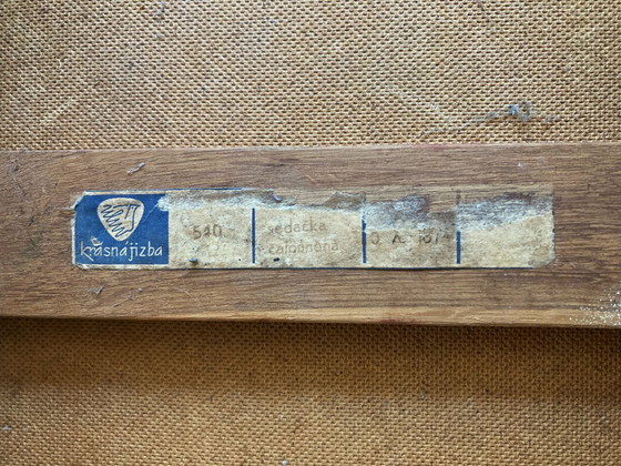 Image 1 of Tabouret en bois de style scandinave des années 1970