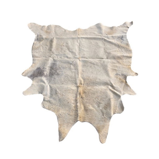 Grande tappeto vintage in pelle di mucca, seconda metà del XX secolo