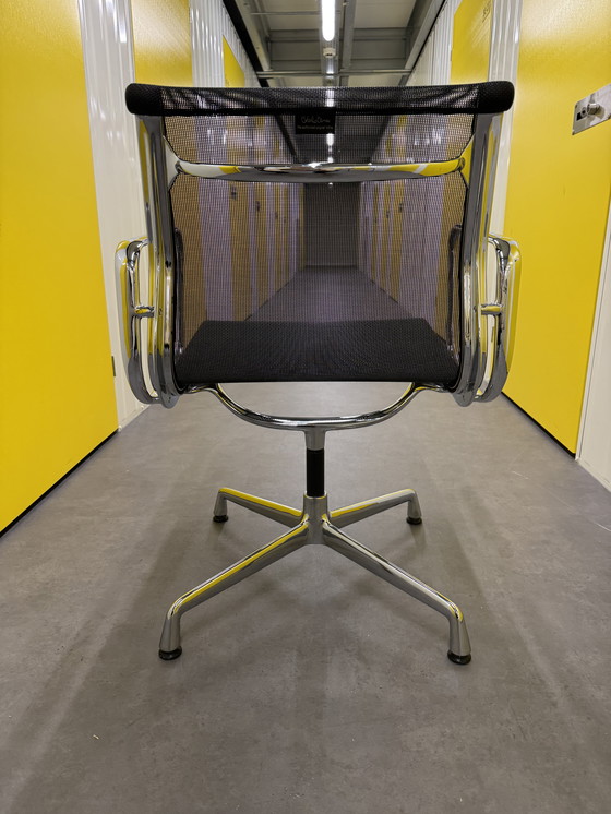 Image 1 of Vitra Eames EA108 Swivel Chrome Netweave
