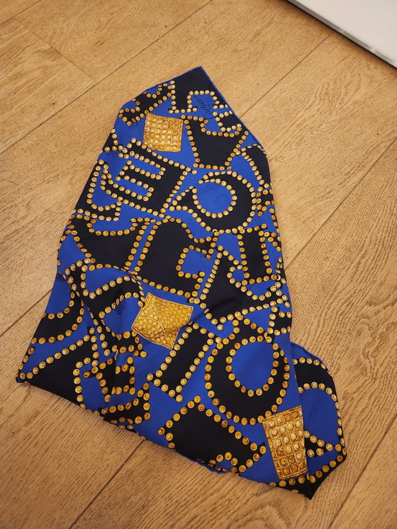 Image 1 of Beautiful and 100% authentic vintage silk scarf (square) from the iconic French fashion house Cartier Paris.