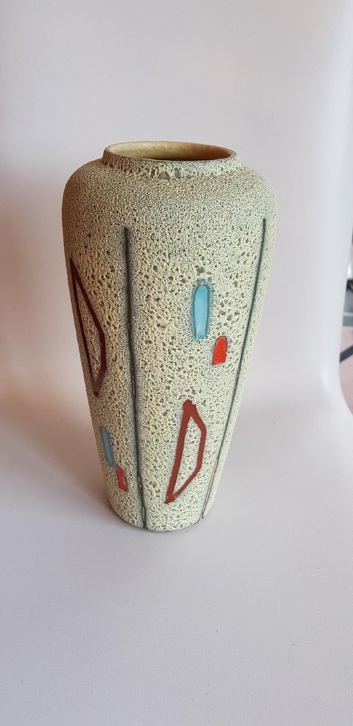 Vintage-Vase von Scheurich, 1950er Jahre