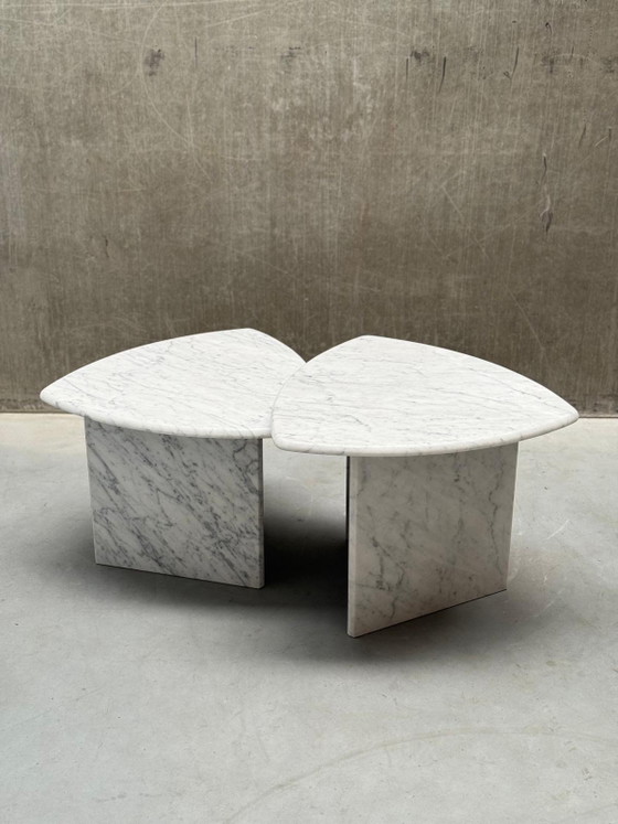 Image 1 of Vintage Carrara marmeren mimiset - salontafels