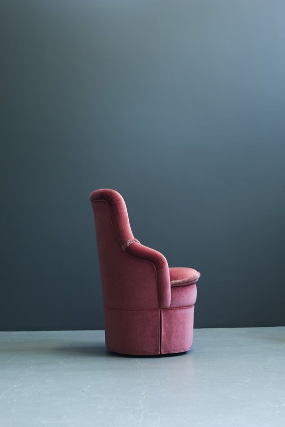 Image 1 of Set di due sedie da boudoir vintage