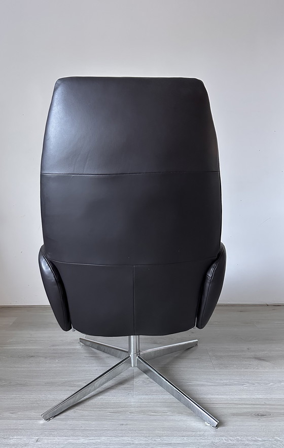 Image 1 of 2 fauteuils design Montel avec 2 tabourets