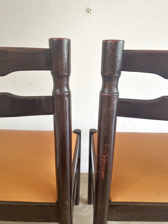 Image 1 of 2 x mid-century design eetkamerstoel 