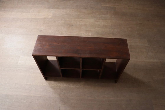 Pierre Jeanneret PJ-R-27-A Classeur 6 trous, Chandigarh, 1958 – Bibliothèques, Wood (photo 5 of 19)