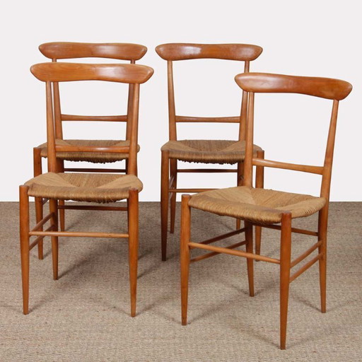 Set van 4 Italiaanse stoelen van G.B. Marangone, 1960