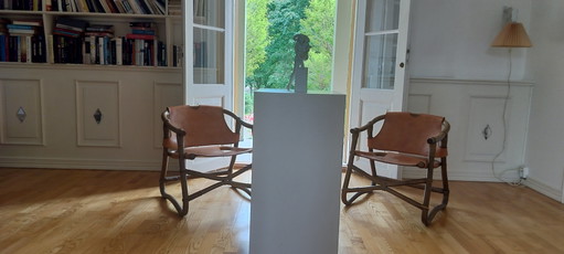 Twee Espri-fauteuils uit de jaren zeventig.