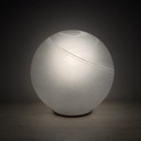 Vintage Wofi Lights Glazen Tafellamp Mars