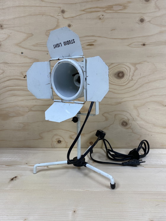 Image 1 of Vintage Film Projector Table Lamp, 1970